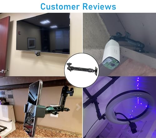 Brio Webcam Mount, Wall Stand Holder Compatible with Logitech C920x C925e C922x C920 C930e C615 Brio StreamCam MX-Brio 4K Webcams