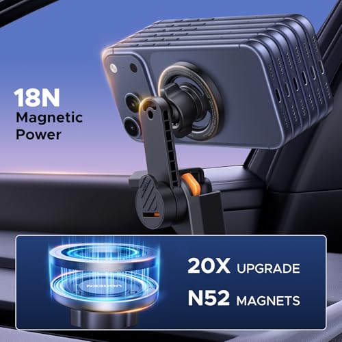 Magnetic Car Phone Mount — Strong MagSafe Hold for Tesla - Image 3