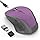 Wireless Mouse Jiggler - Ergonomic Bluetooth Mice with Mouse Mover for Keeps Computers Awake, 3 DPI Levels Rechargeable 2.4G USB-C Computer Mice for MacBook Air/Mac Pro/iPad/Laptop/PC, Purple