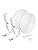 Itramax Flat USB A Male to Female Power Extension Cable 30FT/9M 2Pack,White