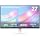 LG 27US500-W Ultrafine Monitor 27-Inch 4K UHD (3840x2160) HDR10 IPS Borderless Design Reader Mode Flicker Safe Switch App HDMI DisplayPort - White