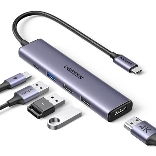 UGREEN USB C Hub 5 in 1 Multiport USB Adapter 4K HDM | Charging & Powe - Image 2