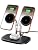 Dual Wireless Charger for iPhone 18 Pro Max/Duo, SwanScout 706M, Black