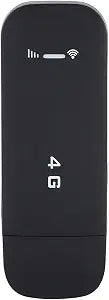 4G LTE USB Router, Portable Mobile Hotspot Modem with 4GB ROM 512MB Memory for Travel Outdoor Use