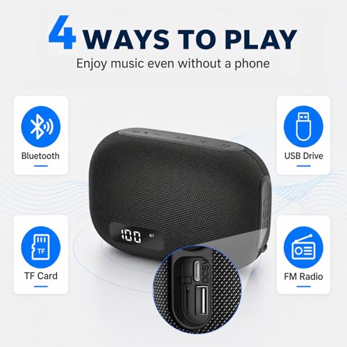Portable Bluetooth Speaker, IP67 Waterproof Shower S | Audio Accessori - Image 5