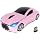 Car Mouse Wireless Cool Sport Car Shaped Computer Mice with LED Headlight USB Receiver 1600 DPI 3 Buttons 2.4GHz Portable Optical Mini Small Mouse for Laptop PC Desktop Computer Kids Gift (Pink)