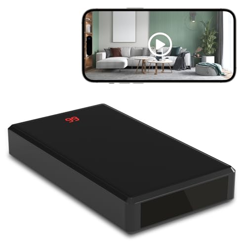 HiSpyCam Full HD 1080p WiFi Security Camera - Wireless Nanny Cam - Night Vision Indoor/Outdoor Use - Local/Cloud Storage