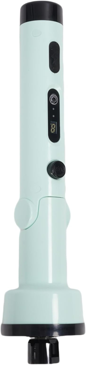 Brrnoo Electric Cleaning Brush, Cordless Scrubber with 3 Power Levels and Replaceable Brush Heads, for Bathroom Kitchen Car Deep Cleaning (Green)