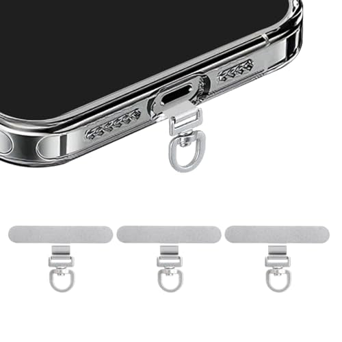 Phone Tether Tab 360° Rotating Stainless Steel — Prevent Drops - Image 2