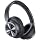 Hybrid Active Noise Cancelling Headphones 120H Playtime Wireless Headphones Bluetooth 6.0 Over Ear Headphones with 6 ENC HD Call Mic, Hi-Res 360° Spatial Audio ANC Headphone for Travel Workout Black
