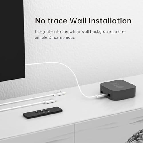 Fiber Optic HDMI 2.1 Cable 10ft-48Gbps Ultra High Speed,8K@60Hz 4K@120Hz,HDCP 2.3,Dynamic HDR-Compatible with RTX 4090,PS5, Box,Samsung TV,Projectors-Slim White HDMI Calbe