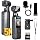 BOBLOV 5K Body Camera with Microphone, W5 Vlogging Camera, 5K/15FPS and 4K/60FPS with 270° Rotating Lens, External Mic Support, Clip/Strap Options, EIS Stabilization for Meeting, and Daily Use (128GB)