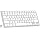 Arteck 2.4G Wireless Keyboard Ultra Slim and Compact Keyboard with Media Hotkeys for Computer Desktop PC Laptop Surface Smart TV and Windows 11/10/8/7, Silver