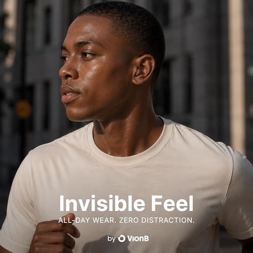 Air Skin Tones Invisible Earbuds for Small Ears - Wireless Bluetooth 5.4, Skin-Matching Mini Stemless Ear Buds, IPX5 Waterproof, Crystal Clear Calls (Warm Cocoa)