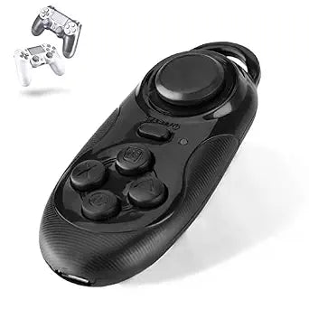 Zerone Wireless Gamepad, Wireless Remote Controller Selfie Camera Shutter Wireless Mouse Gamepad 3D VR Glasses Remote Control Compatible with IOS Android PC TV Box (Black)
