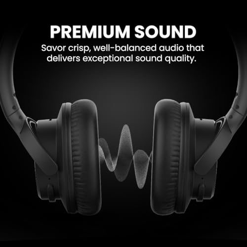 Avantree Ensemble - Wireless Headphones for TV Watching for Seniors