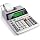 Sharp EL-1801V Ink Printing Calculator, 12-Digit LCD, AC Powered, Off-White, Ideal for Business & Office Use, Easy-to-Read Display & Durable Design