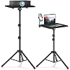 Facilife Projector Stand Tripod - Laptop Tripod Projector Stand Adjustable Height 22 to 47 Inch, Projector Tripod Stand, Tripod for Projector, Projector Stand for Outdoor Movies