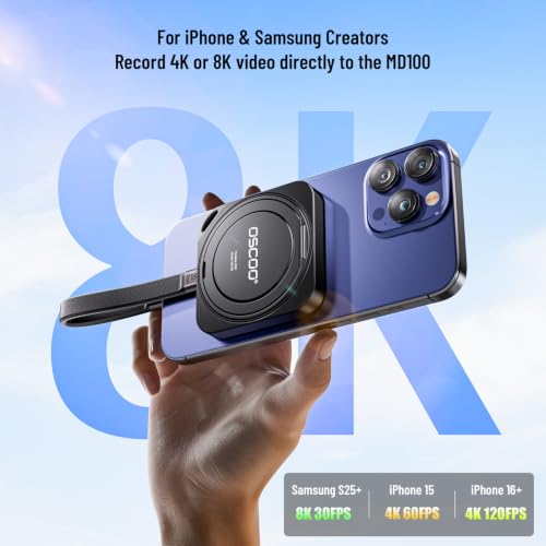 1TB Magnetic External SSD, Up to 2000MB/s Portable Hard Drive