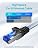 BUSOHE Cat 8 Ethernet Cable 50 FT, 40Gbps Shielded Nylon Braided RJ45 Cable