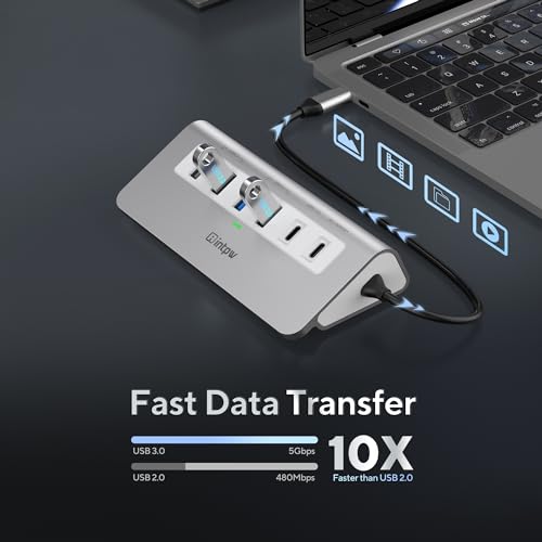 intpw 9-in-1 USB C Hub, P9 USB C to HDMI Adapter 4K@60Hz - Image 5