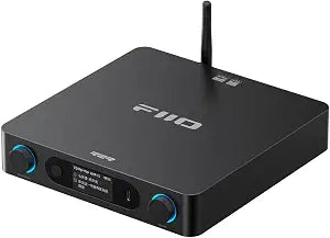 FiiO BR15 R2R High-Resolution Bluetooth 6.0 Audio Receiver with QCC5181, aptX Lossless & LDAC, 24-Bit R2R DAC, USB/Optical/Coaxial Input, RCA/XLR Output, Wireless HiFi Upgrade for Home Audio (Black)