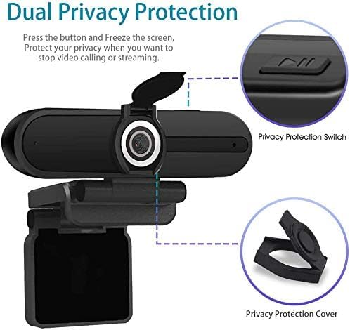 4K Webcam, HD Webcam 8MP- Laptop PC Desktop Computer | Computer Access - Image 4