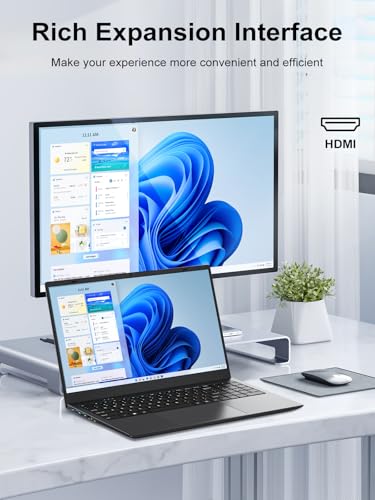 BLUEING 2026 Laptop Computer, 8GB RAM 256GB SSD, Pentium Process (Beat Celeron, Up to 3.4GHz), 15.6 Inch Laptop, Type-C, HDMI, USB3.2, BT5.2, WiFi 5, Portable Thin Lap Top for Student Business Work
