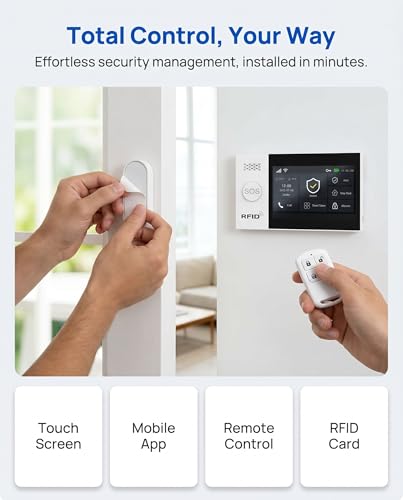Alarm System for Home Security (24-Piece) | 4.3" Tou | Smart Home - Image 6