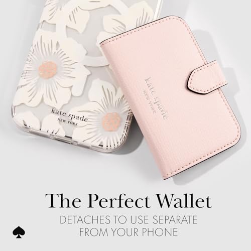 Magnetic Card Holder Wallet — Chalk Pink, Holds 4 Cards - Image 3