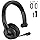 AOC Wireless Headset with Microphone for Work, Single-Ear Headphone for PC