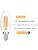 Beonllay 12 Volt LED Candelabra Bulbs E12 6W LED Bulb 60 Watt Equivalent