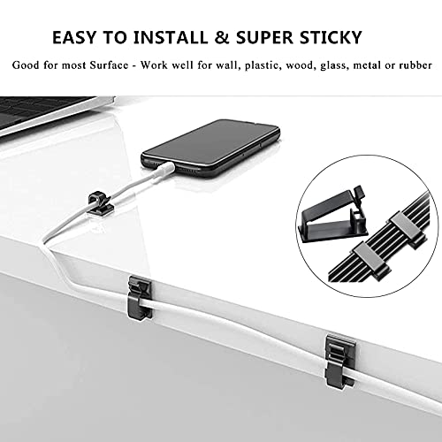 Cord Management Organizer Kit 4 Cable Sleeve split 192PCS Cable Management