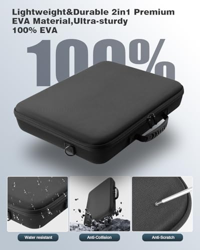 Starlink Mini Case with 16.4FT Power Cord for Protection & Travel & Camping