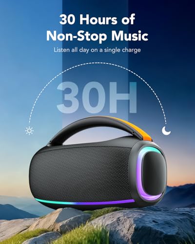 Speakers Bluetooth Wireless: 80w Loud Speaker with B - Image 4