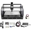 RATTMMOTOR 3 Axis GRBL CNC Wood Router Machine Kit+Offline Controller