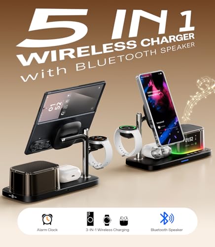 Meifigno 25W 5 in 1 Charging Station for Galaxy S26 | Wireless Charger - Image 3