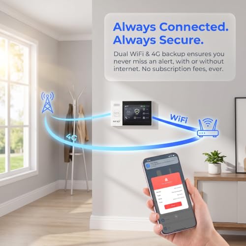 WiFi Wireless Alarm System for Home Security - 24/7 | Smart Home - Image 3
