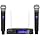 MicrocKing Wireless Microphone System Dynamic Handheld Microphones,150 Ft Operating Range,16 Hours Continuous Use,Ideal for Karaoke, Party, DJ, Church, Wedding, Indoor/Outdoor Activities