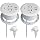 3-inch Desktop Power Grommet,2-Pack,PD30W USB-C,6.3ft Cord,White - Image 9