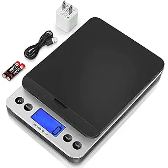THINKSCALE 86lb Digital Shipping Scale, 0.1oz Postal Scale Flip-Up Platform