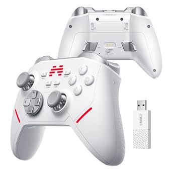 VILLA ART KP20 Multiplatform intelligent Wireless Controller- TMR Joysticks& 3-Model Hall Triggers,1000Hz Report Rate Gaming Controller compatible for Switch/PC/iOS/Android/Steam