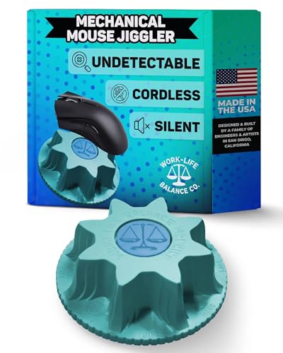 Mechanical Mouse Jiggler, No USB, Cordless, Silent Undetectable Mouse Mover - Image 2