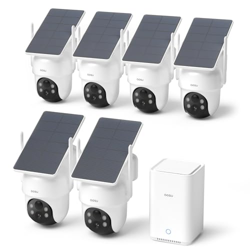 aosu D1 Classic 6-Cam Kit, Security Cameras Wireless | Charging & Powe - Image 2