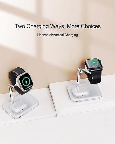 2 in 1 Charger Stand for Apple Watch and AirPods - Image 6