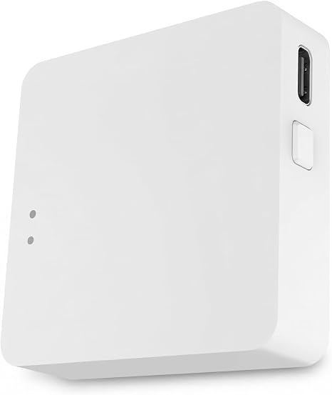 Smart Multi-Mode Gateway, Zigbee 3.0 & Bluetooth Mesh Hub, Tuya Smart Life App Control, Compatible with Alexa & Google Home, 2.4GHz Wireless Bridge (White)