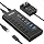 Powered USB Hub,7 Ports 10Gbps USB C Hub, 3*USB-A 3.2+3*USB-C 3.2+1*PD 30W