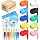 50 Pack Bulk Earbuds for Classroom,Student Basic Headphones in Ear for Kids Schools Libraries Laptop,3.5 MM Earbuds Dot Headphones,Individually Bagged(YS103 Mixed Colors)