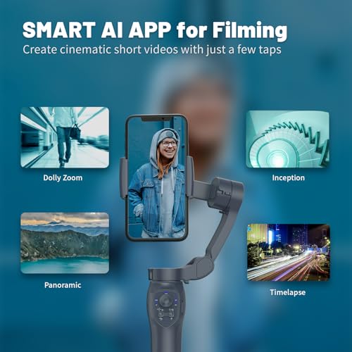 COMITOK L7C Pro, Gimbal stabilizer for iPhone, Phone | Phone Accessori - Image 7