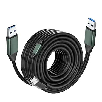Kumiho 65Ft USB 3.0 Cable Male to Male Type A to A Cable for Data Transfer,Hard Drive Enclosures,Laptop Cooler,DVD Player,USB Hub - Image 1